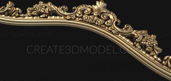 Headboard (SK_0367) 3D model for CNC machine